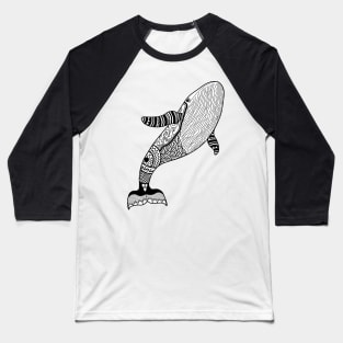 Whale tatto Baseball T-Shirt